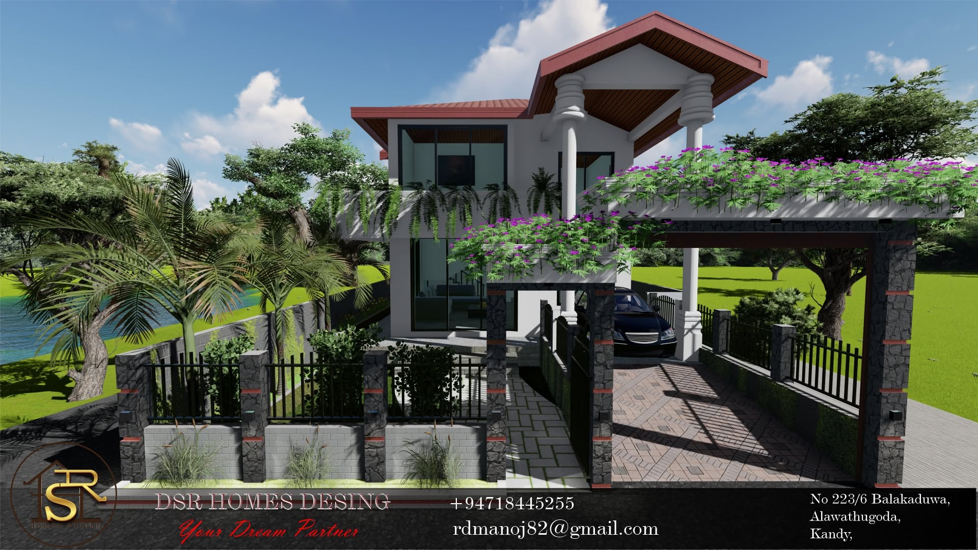 Luxury Home Front View